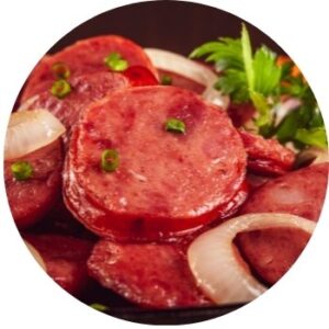 Calabresa Acebolada